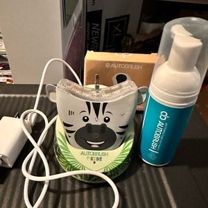 Kids Zebra sonic Pro Autobrush Toothbrush.